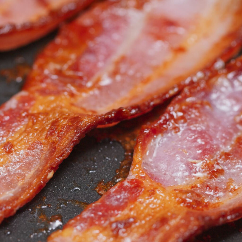 sizzling smoked back bacon