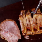 Frenched rack of pork