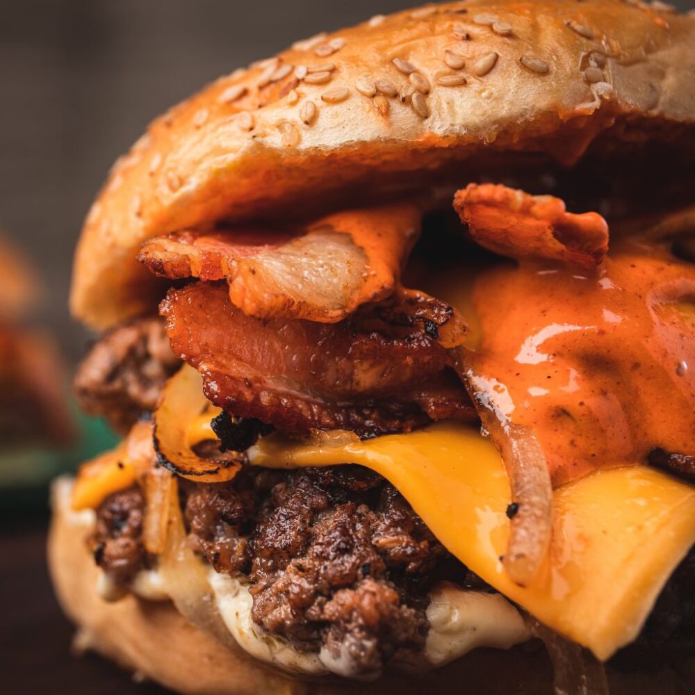 beef smash burgers